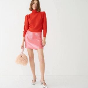 J. Crew collection Sequin mini skirt New!